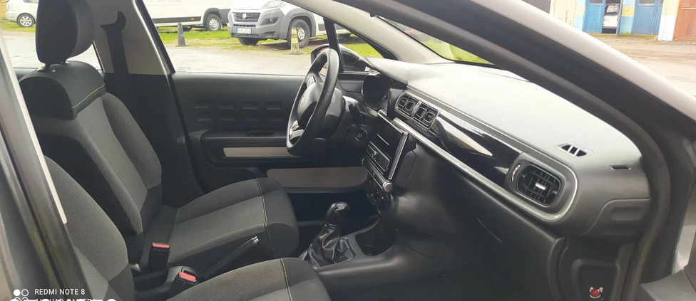Citroen C3 cena 25999 przebieg: 111738, rok produkcji 2016 z Chodzież małe 529